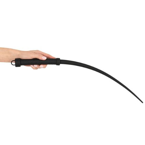 Bad Kitty Silicone Whip Black from Nice 'n' Naughty