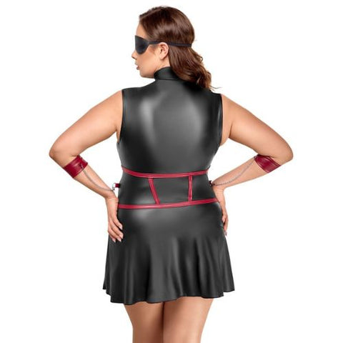 Cottelli Bondage Skater Dress Black from Nice 'n' Naughty