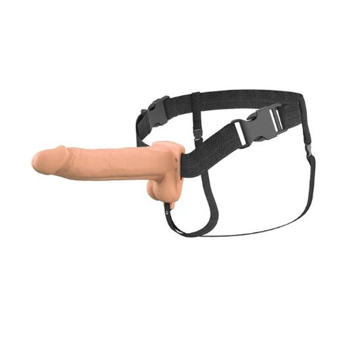 Fantasy X-Tensions Elite Vibrating Silicone Hollow Strap-On