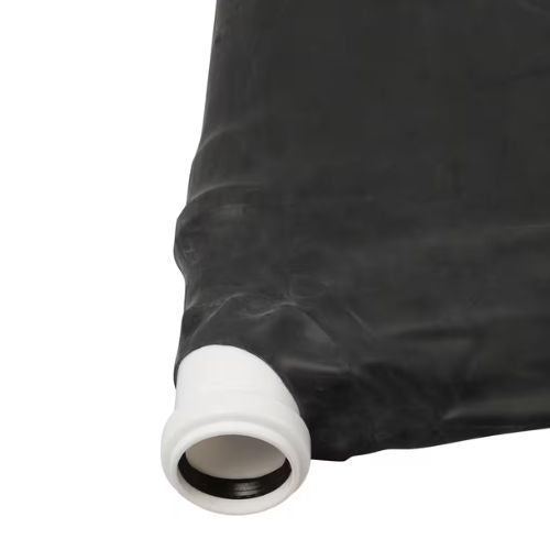 Late X Latex Vacuum Bed Black from Nice 'n' Naughty