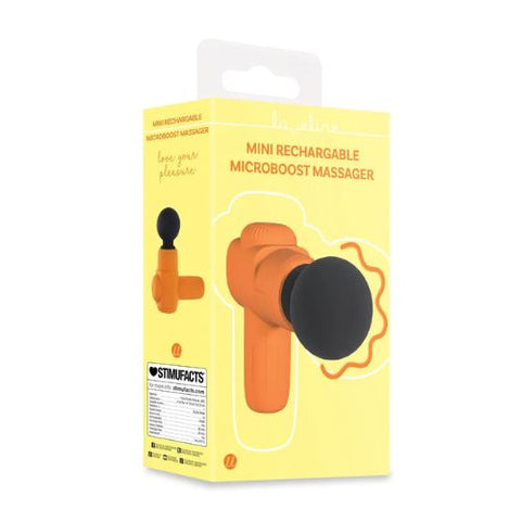 Loveline Mini Rechargeable Microboost Massager Orange from Nice 'n' Naughty