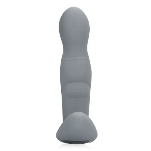 Loveline Rotating Prostate Stimulator w Remote Gotham Grey from Nice 'n' Naughty