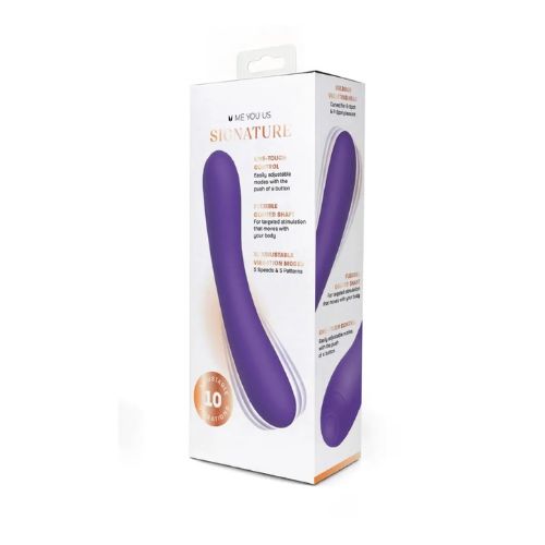 Me You Us Signature The Bendy Vibe Purple from Nice 'n' Naughty