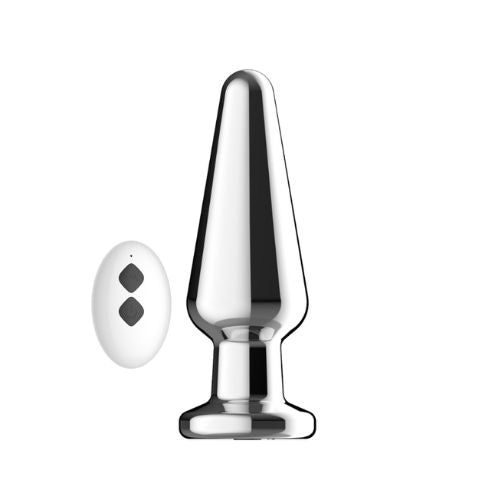 Toosh Remote Controlled Metal Vibrating Butt Plug from Nice 'n' Naughty