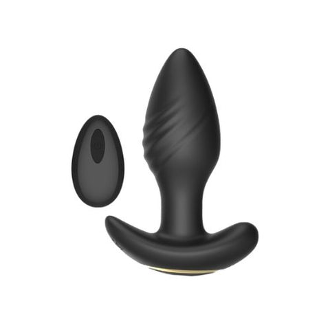 Toosh Remote Controlled Silicone Rotating & Vibrating Butt Plug from Nice 'n' Naughty