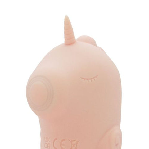 Unihorn C Horse Coral Throb Clitoral Vibrator Pink from Nice 'n' Naughty